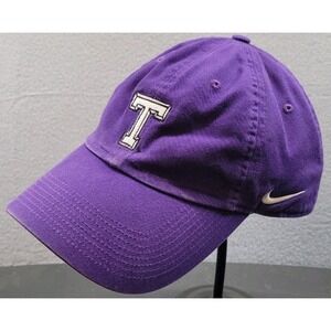 Nike Tarleton Texas Baseball Cap Buckleback Hat Purple Embroidered T